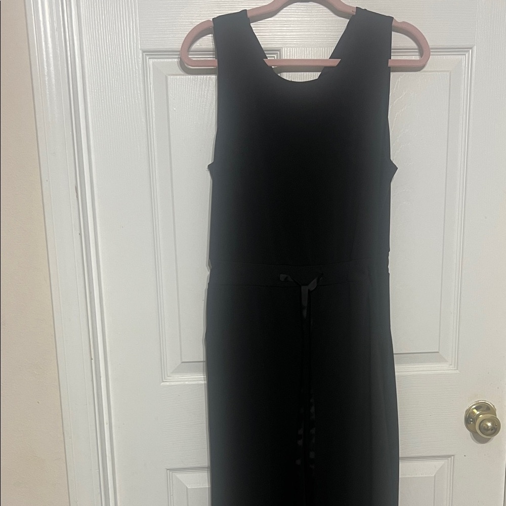 Sleeveless Black Jumpsuit